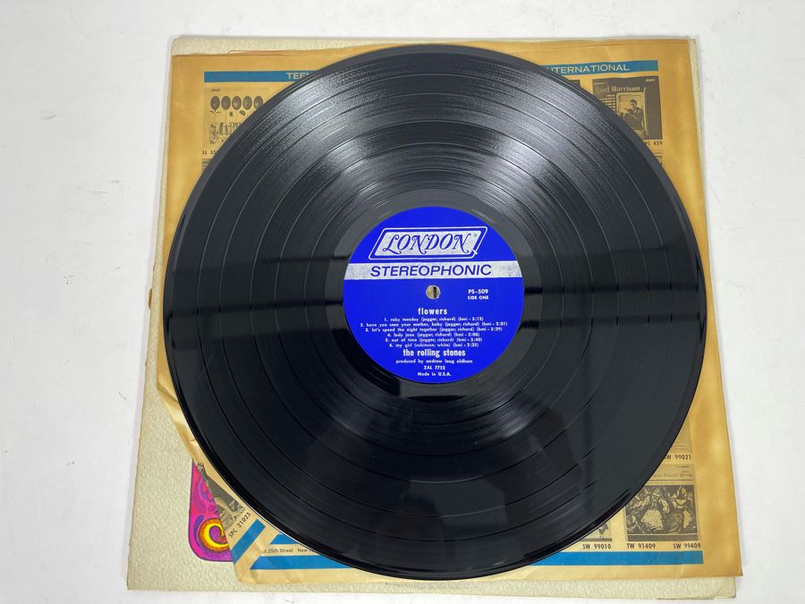 The Rolling Stones Flowers Vinyl Record PS 509 [Photo 3]