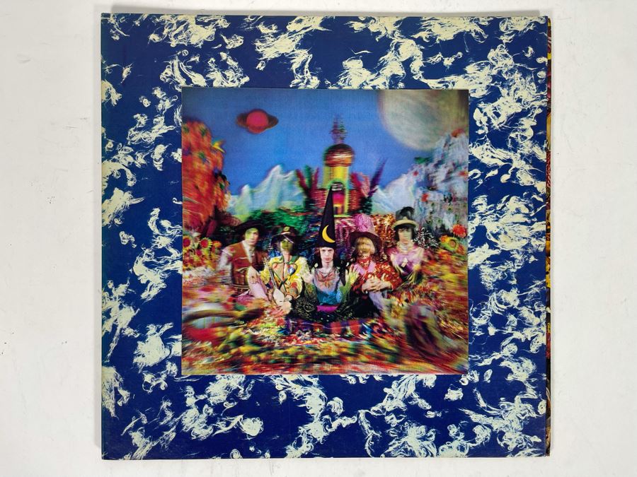 The Rolling Stones Their Satanic Majesties Request Vinyl Record NPS-2 With Original Lenticular Cover Image [Photo 1]