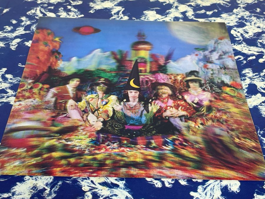 The Rolling Stones Their Satanic Majesties Request Vinyl Record NPS-2 With Original Lenticular Cover Image [Photo 4]