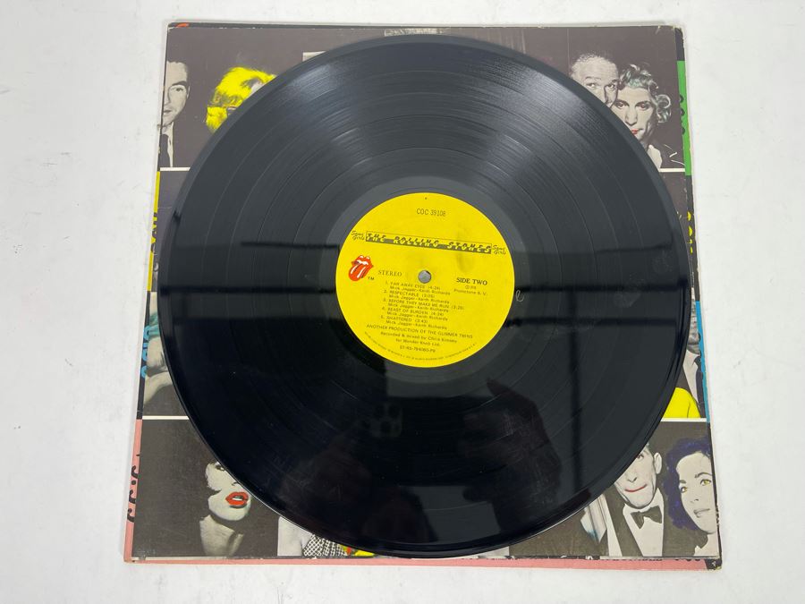 The Rolling Stones Some Girls Vinyl Record COC 39108 1st Version Die Cut With Celebrity Faces [Photo 15]