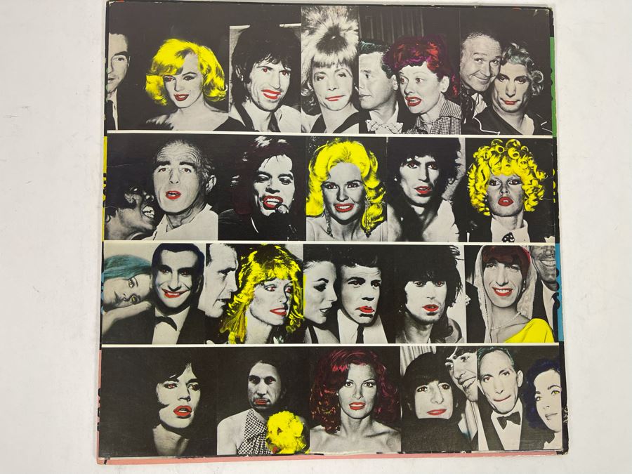 The Rolling Stones Some Girls Vinyl Record COC 39108 1st Version Die Cut With Celebrity Faces [Photo 9]