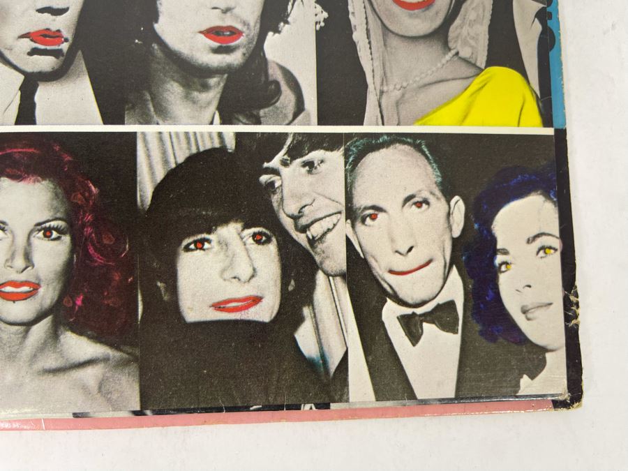 The Rolling Stones Some Girls Vinyl Record COC 39108 1st Version Die Cut With Celebrity Faces [Photo 11]