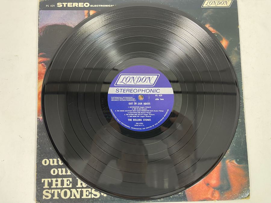 The Rolling Stones Out Of Our Heads Vinyl Record PS 429 [Photo 3]