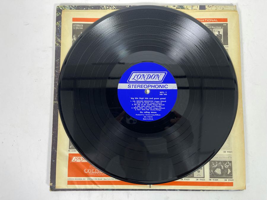 The Rolling Stones Big Hits (High Tide And Green Grass) Vinyl Record NPS-1 [Photo 7]