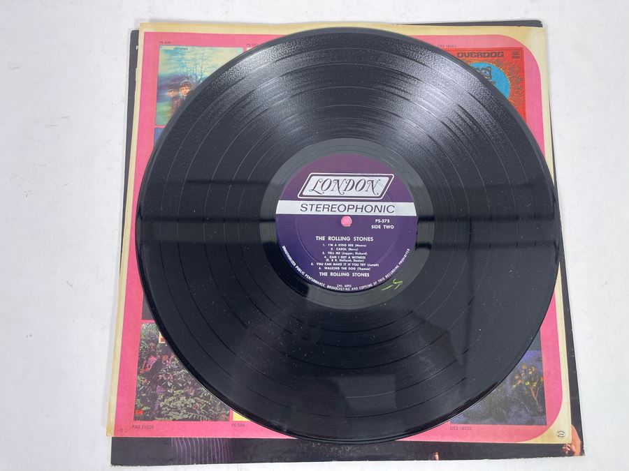 The Rolling Stones England's Newest Hit Makers Vinyl Record PS 375 [Photo 5]