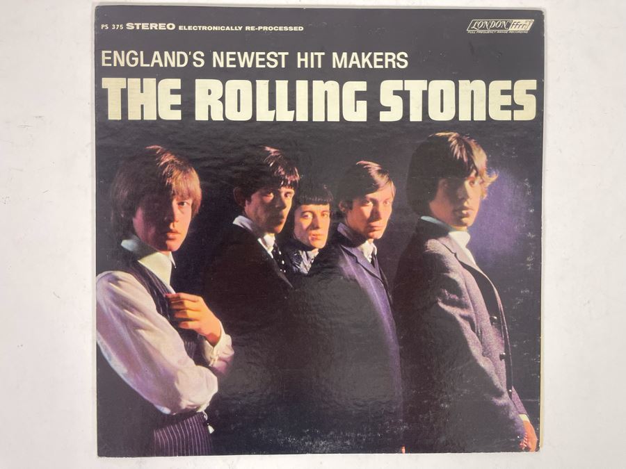 The Rolling Stones England's Newest Hit Makers Vinyl Record PS 375 [Photo 1]
