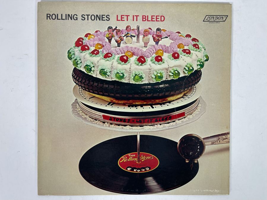 The Rolling Stones Let It Bleed Vinyl Record NPS-4 [Photo 1]
