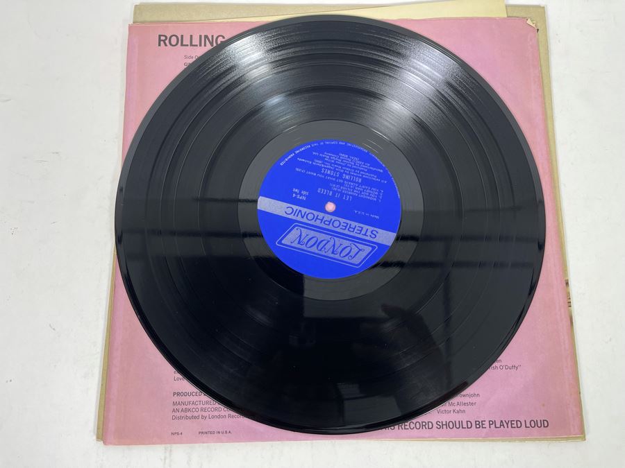 The Rolling Stones Let It Bleed Vinyl Record NPS-4 [Photo 5]