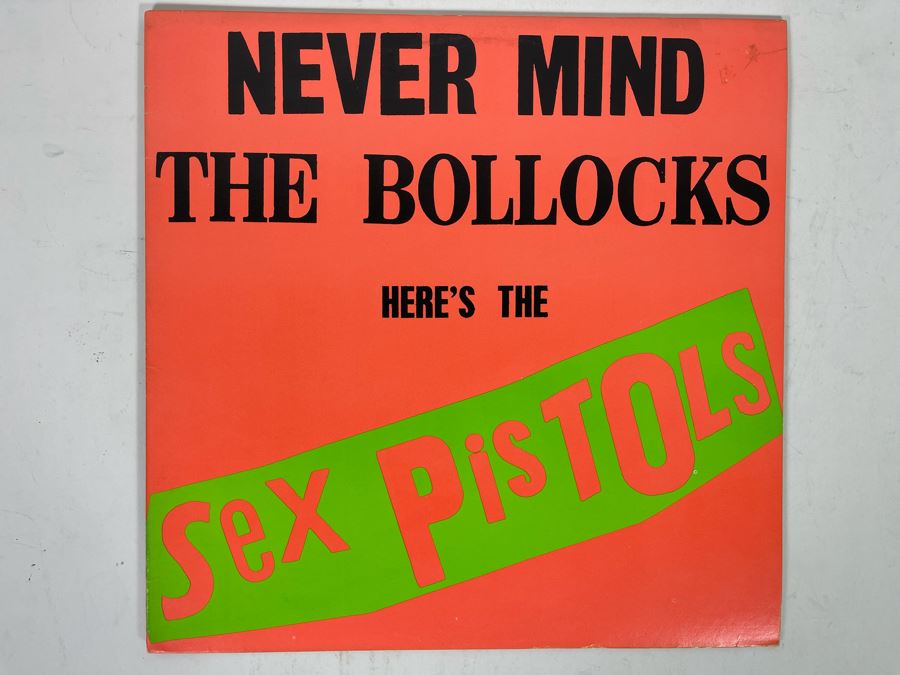 Never Mind The Bollocks Here’s The Sex Pistols Vinyl Record BSK 3147 [Photo 1]