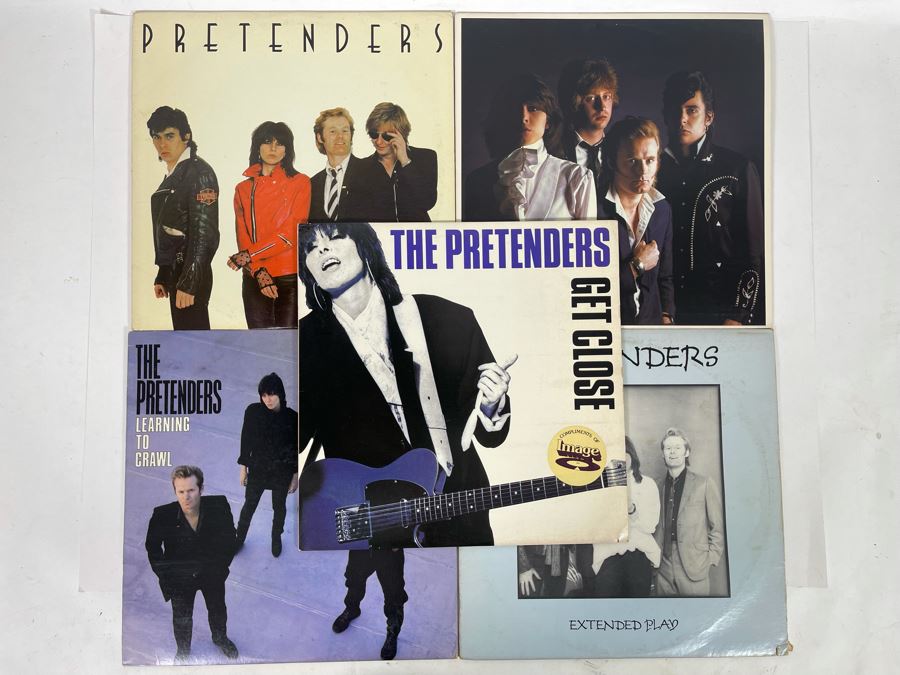 (5) The Pretenders Vinyl Records [Photo 2]