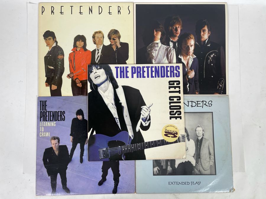 (5) The Pretenders Vinyl Records [Photo 1]