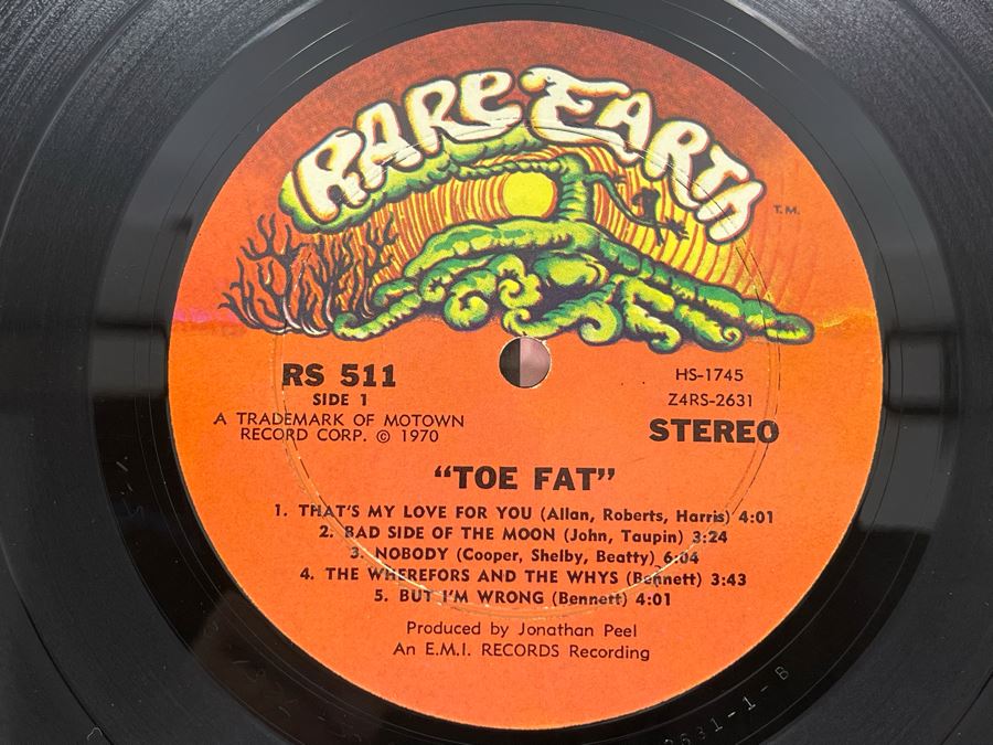 Toe Fat - Toe Fat Vinyl Record RS-511 [Photo 5]