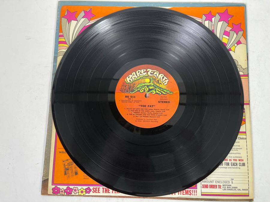 Toe Fat - Toe Fat Vinyl Record RS-511 [Photo 4]