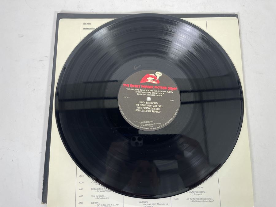 The Rocky Horror Picture Show Original Soundtrack Vinyl Record [Photo 6]