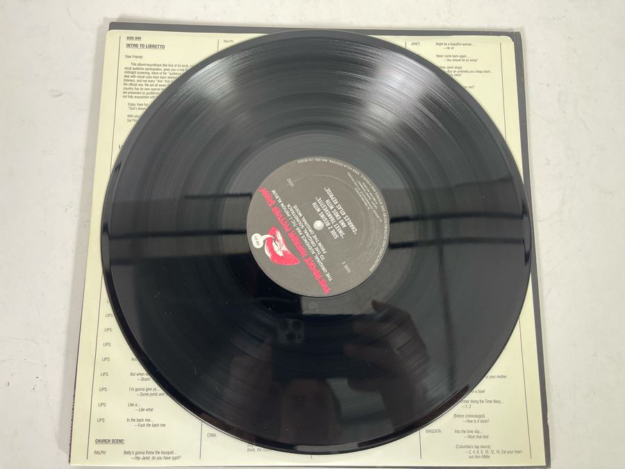 The Rocky Horror Picture Show Original Soundtrack Vinyl Record [Photo 5]