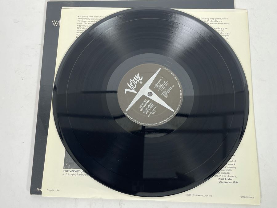The Velvet Underground White Light / White Heat Vinyl Record [Photo 4]