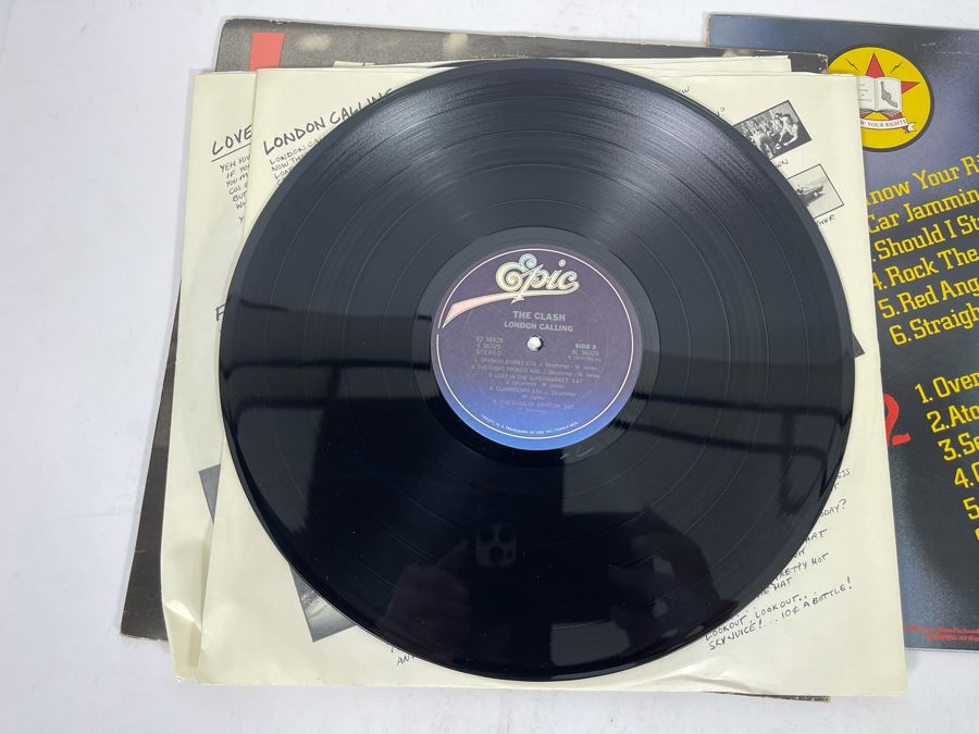 (2) The Clash Vinyl Records [Photo 8]