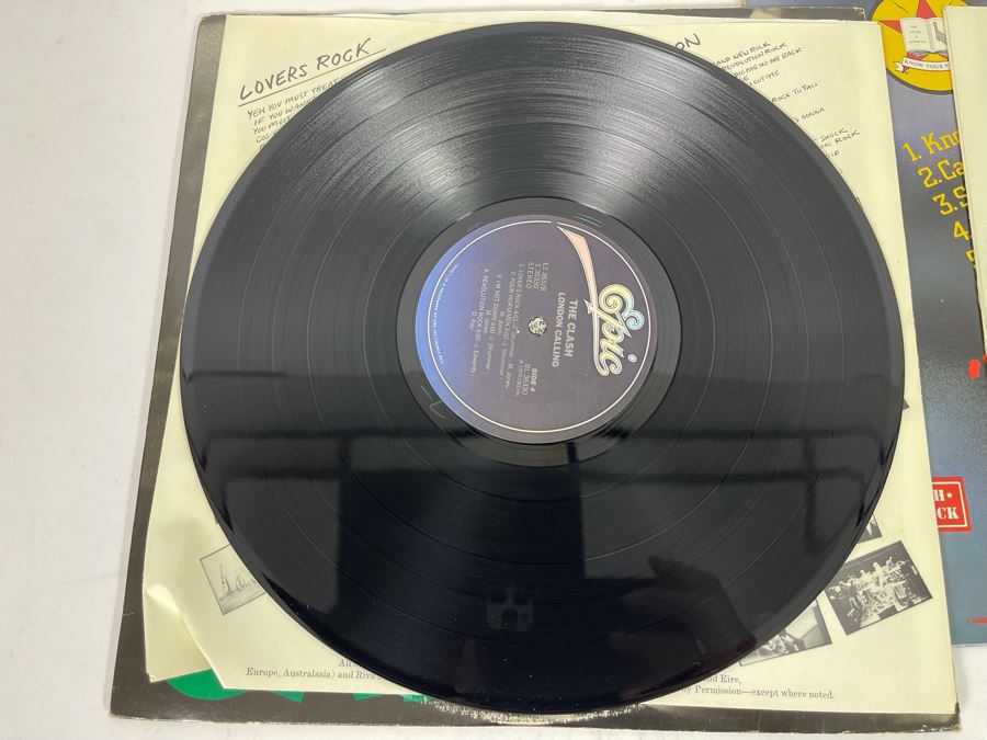 (2) The Clash Vinyl Records [Photo 11]