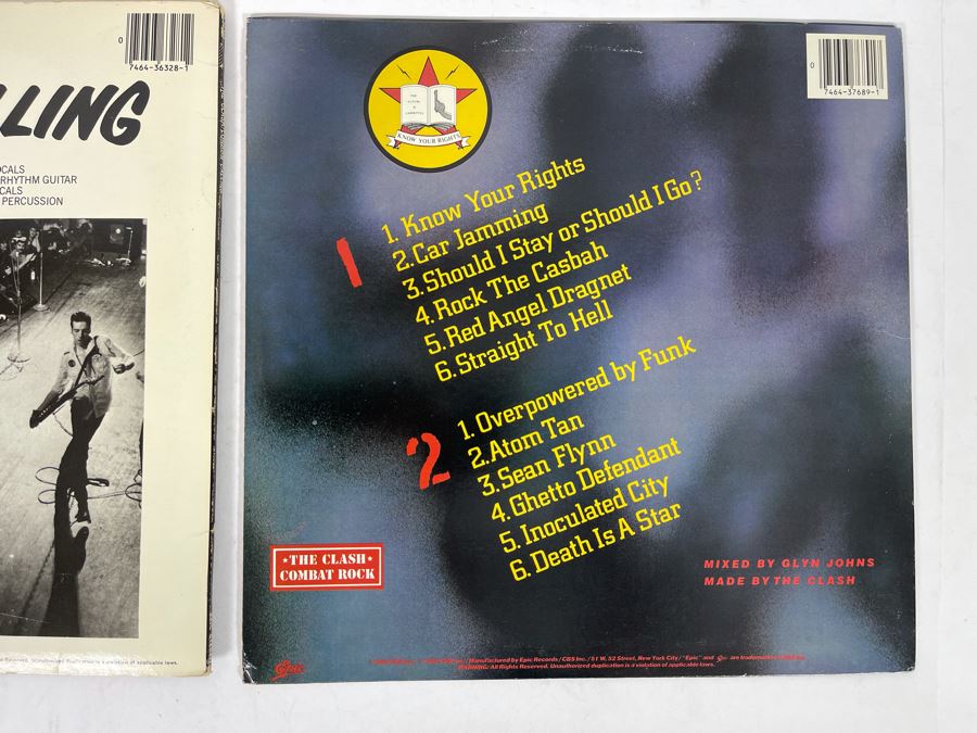 (2) The Clash Vinyl Records [Photo 6]