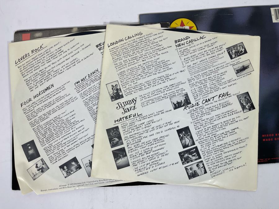 (2) The Clash Vinyl Records [Photo 7]