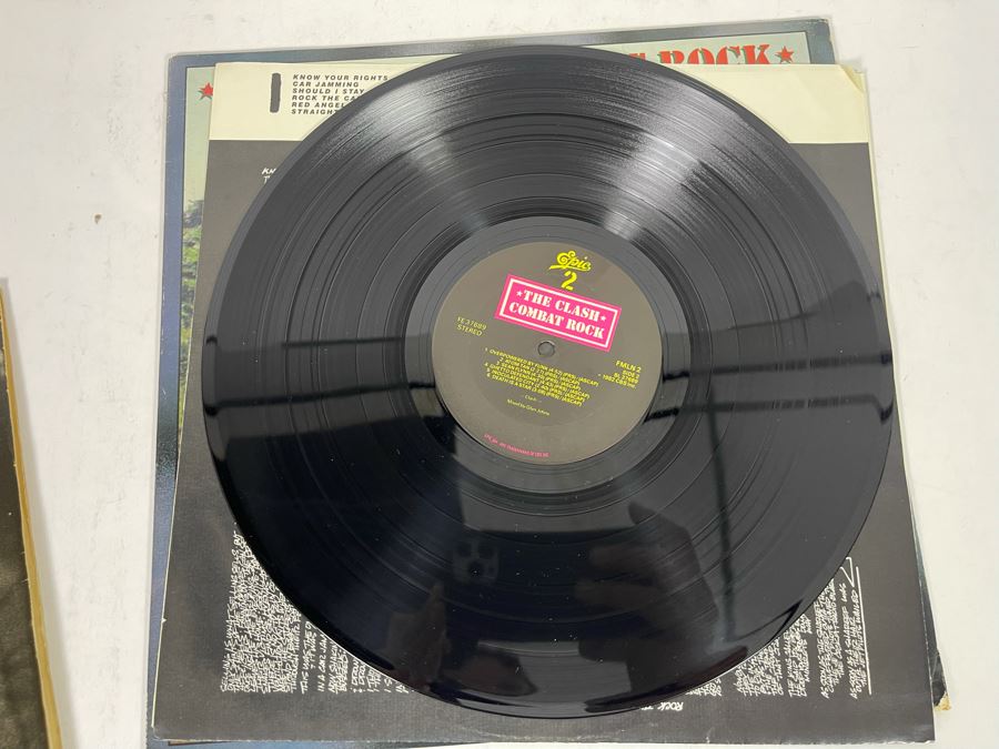 (2) The Clash Vinyl Records [Photo 14]