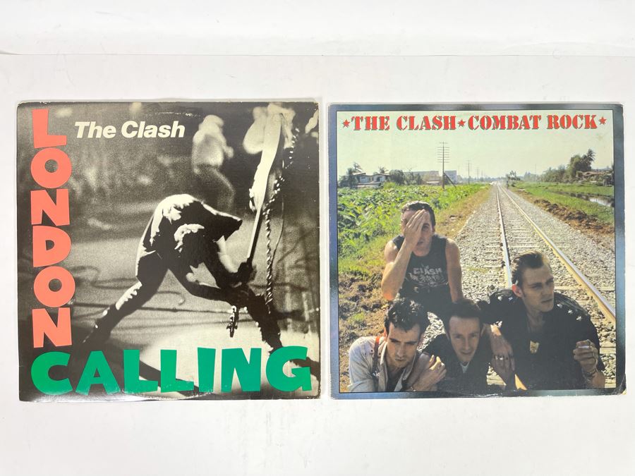 (2) The Clash Vinyl Records [Photo 1]