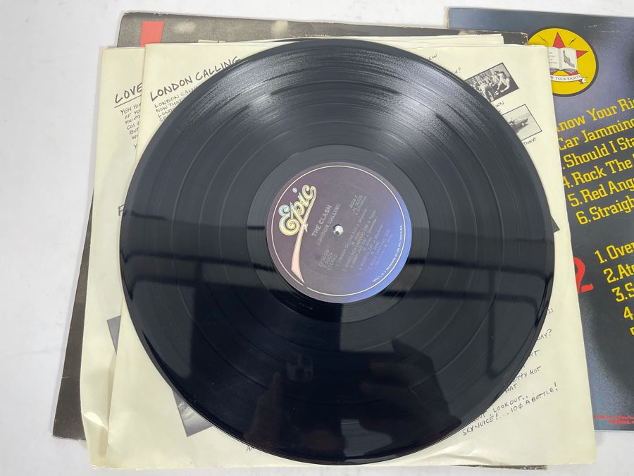 (2) The Clash Vinyl Records [Photo 9]