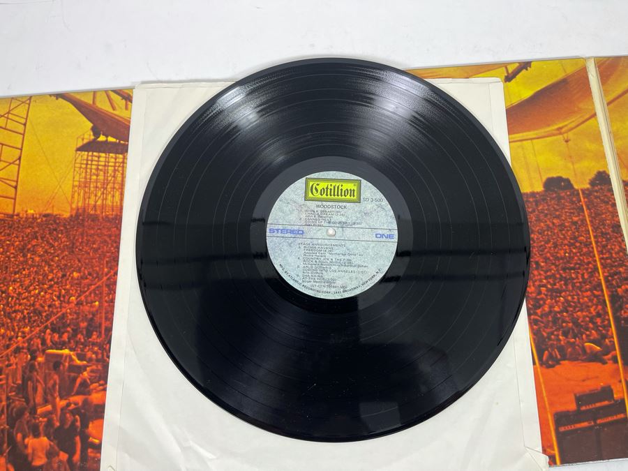Woodstock Music From The Original Soundtrack Vinyl Records [Photo 8]