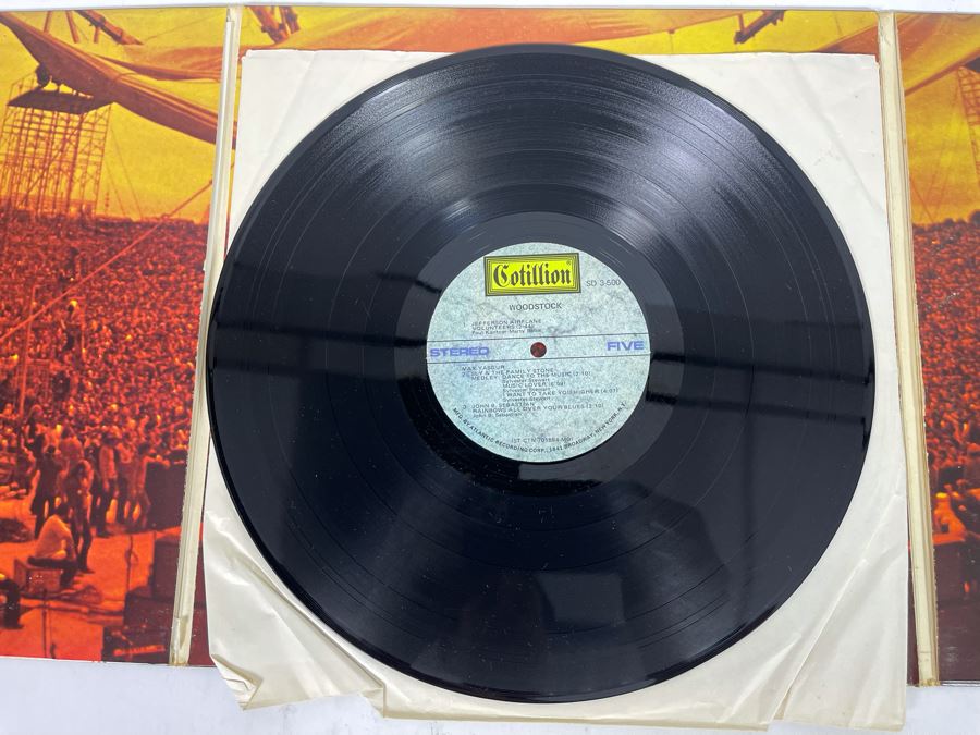 Woodstock Music From The Original Soundtrack Vinyl Records [Photo 9]