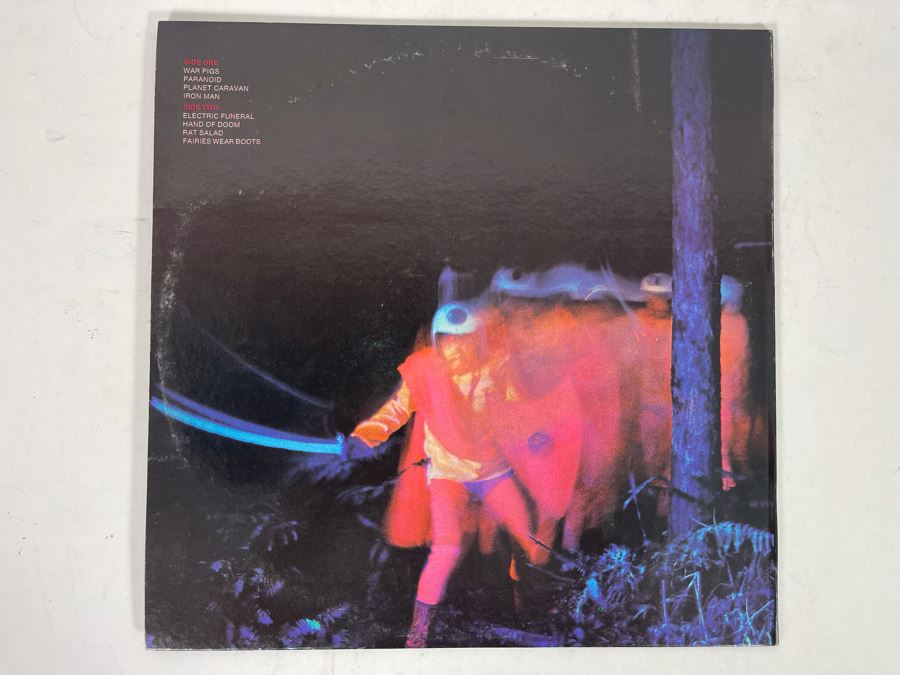 Black Sabbath Paranoid (Iron Man) Vinyl Record 1887 [Photo 2]