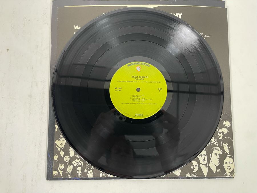 Black Sabbath Paranoid (Iron Man) Vinyl Record 1887 [Photo 6]