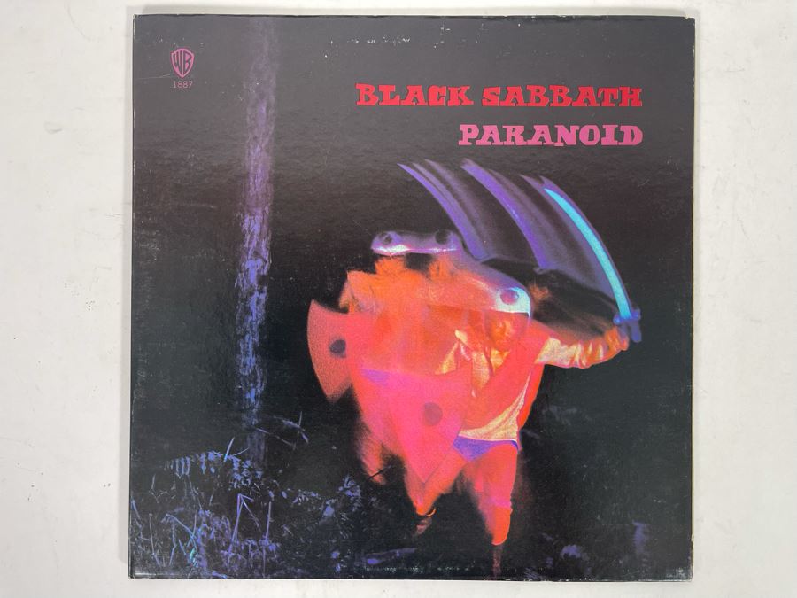 Black Sabbath Paranoid (Iron Man) Vinyl Record 1887 [Photo 1]