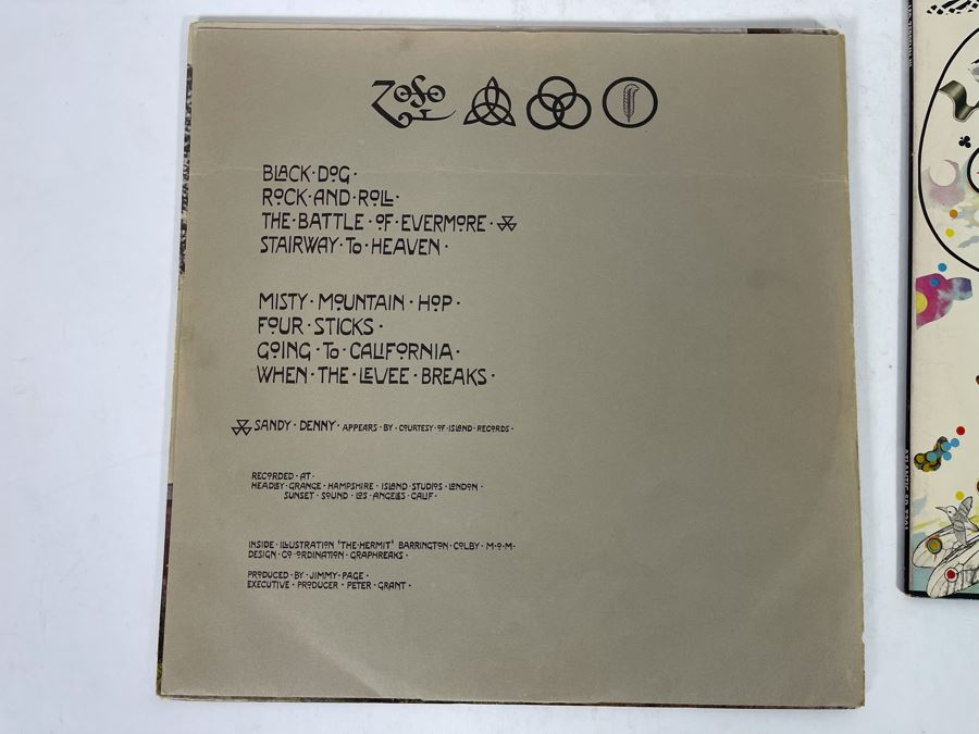 (2) Led Zeppelin Vinyl Records [Photo 9]