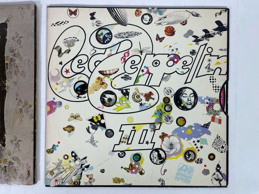 (2) Led Zeppelin Vinyl Records [Photo 2]