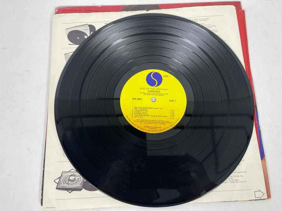 Ramones End Of The Century Vinyl Record [Photo 4]