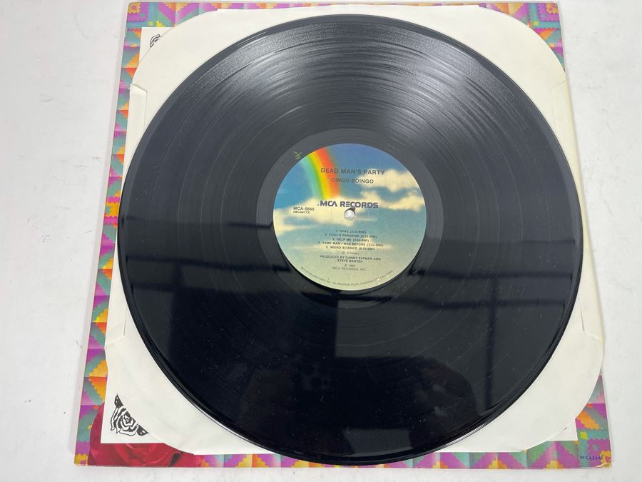 Oingo Boingo Dead Man’s Party Vinyl Record [Photo 4]