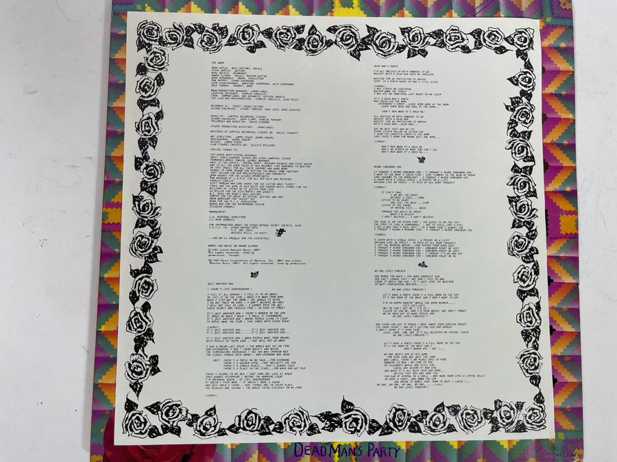 Oingo Boingo Dead Man’s Party Vinyl Record [Photo 3]