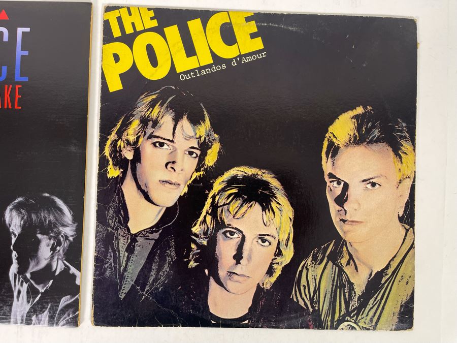 (2) The Police Vinyl Records [Photo 2]