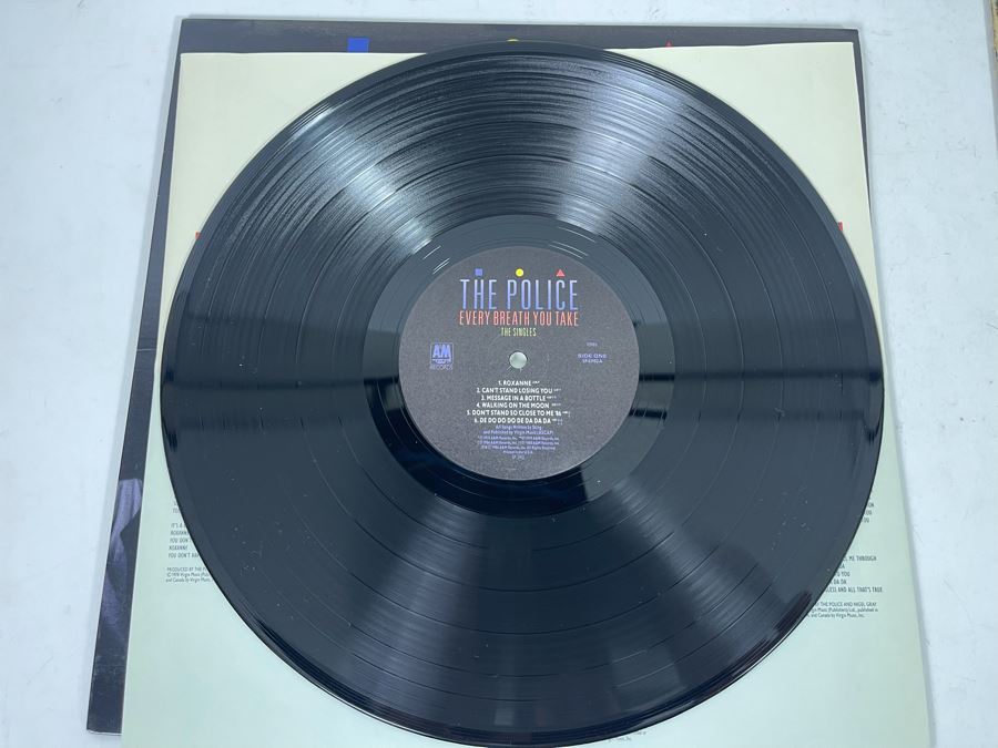 (2) The Police Vinyl Records [Photo 7]