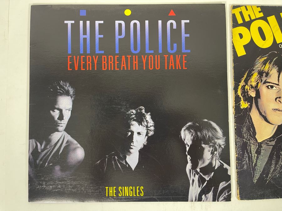 (2) The Police Vinyl Records [Photo 3]