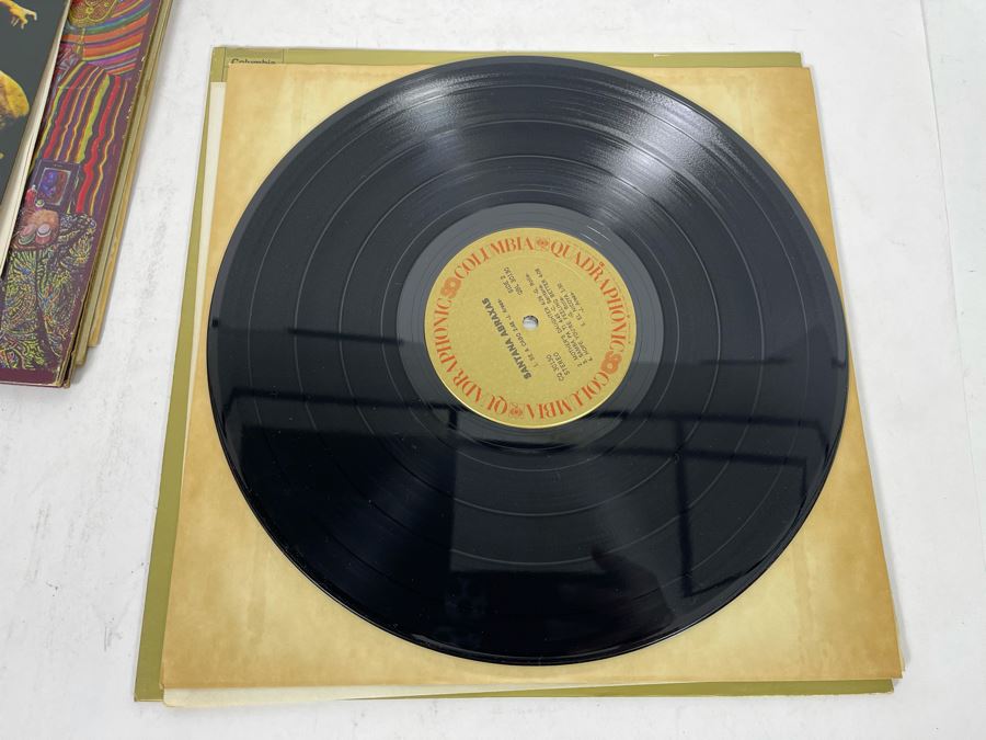 (4) Santana Vinyl Records [Photo 18]