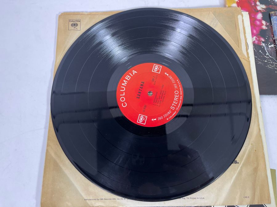 (4) Santana Vinyl Records [Photo 11]