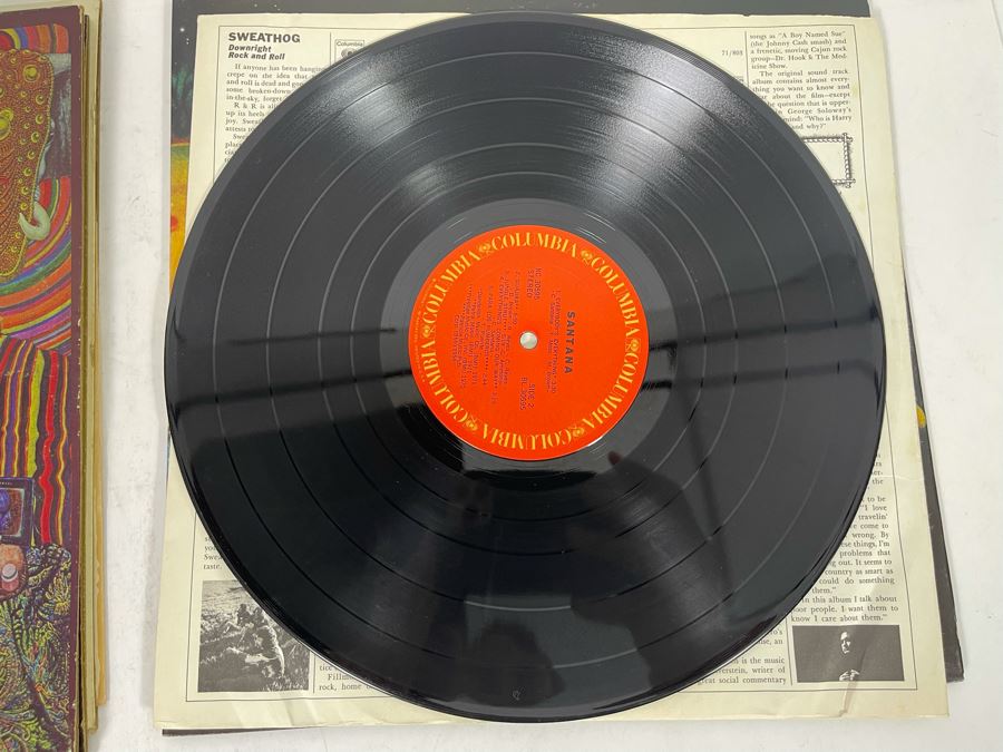 (4) Santana Vinyl Records [Photo 15]