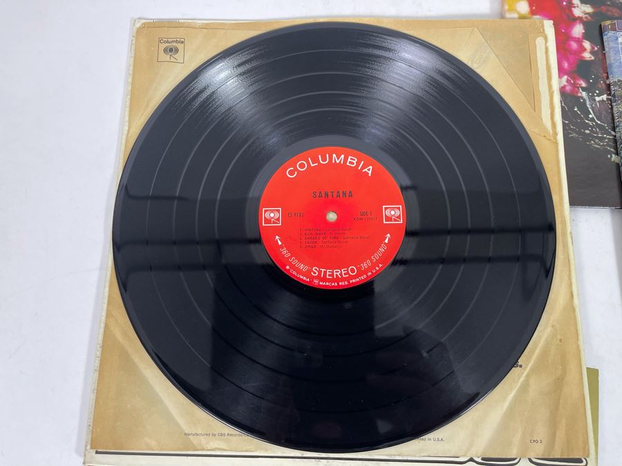 (4) Santana Vinyl Records [Photo 10]