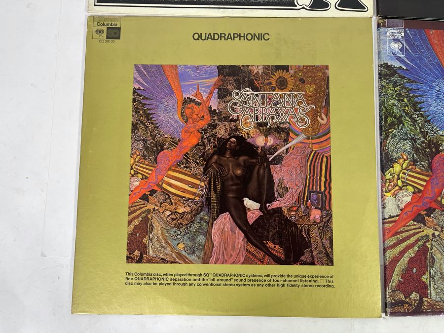 (4) Santana Vinyl Records [Photo 5]
