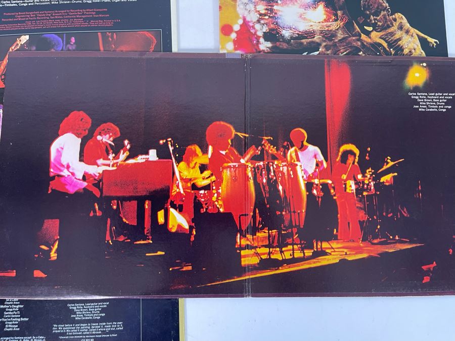 (4) Santana Vinyl Records [Photo 9]