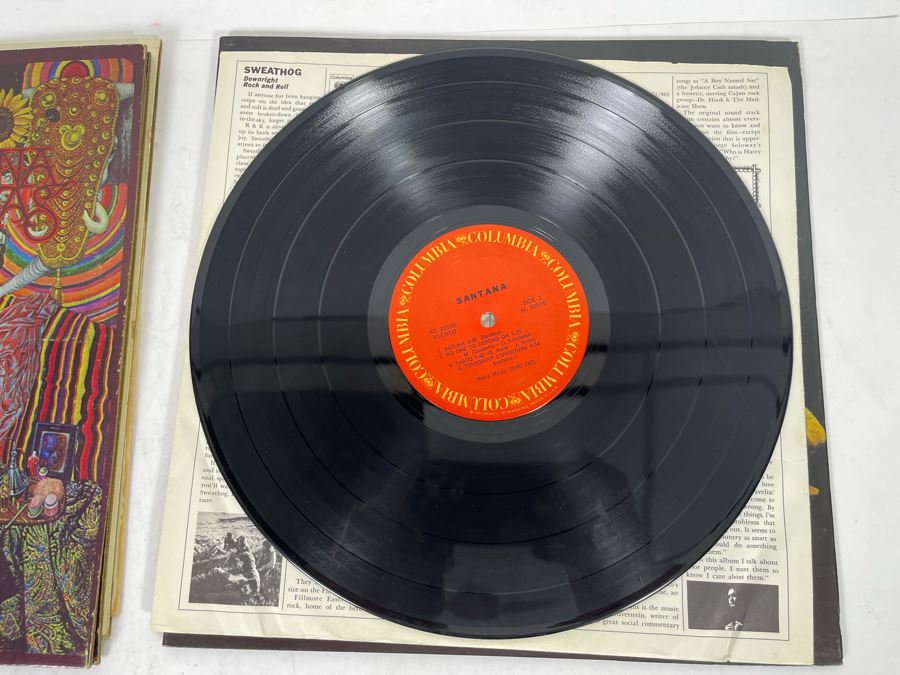 (4) Santana Vinyl Records [Photo 14]