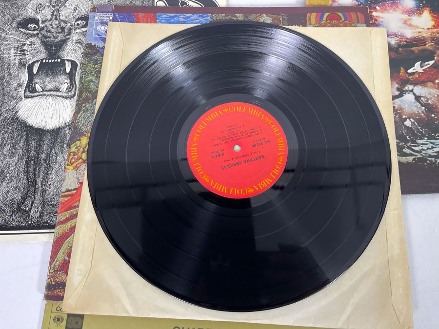 (4) Santana Vinyl Records [Photo 13]