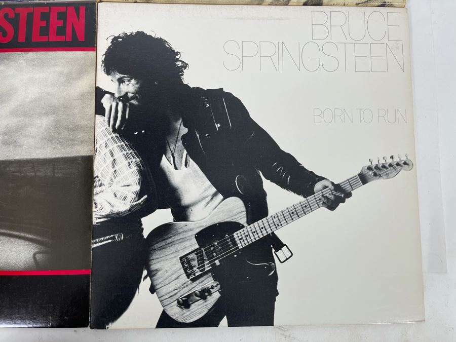 (4) Bruce Springsteen Vinyl Records