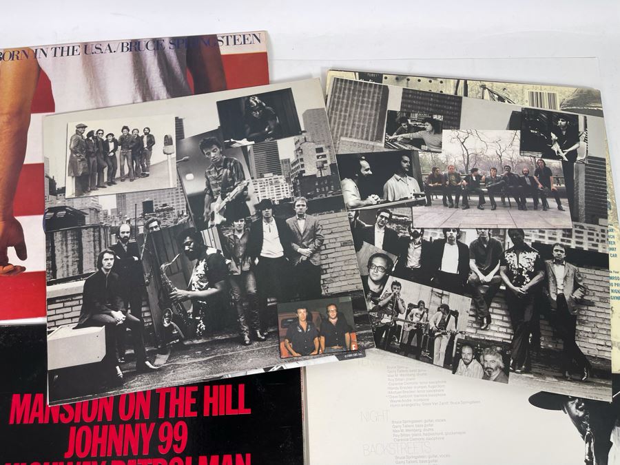 (4) Bruce Springsteen Vinyl Records [Photo 9]